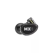 MEE Audio MX4 Pro Modularni hibrid pogon slušalice jedan oldala bal dim-crna