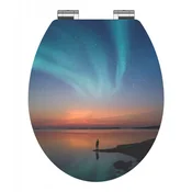 WC deska Schütte Polar Lights MDF HG, Soft Close