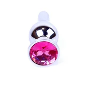 Gardj Europe Plug-Jewellery Srebrni BUTT PLUG – roza