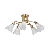 Luster na šipci 5xE14/60W/230V zlatni