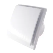 shumee Ventilator OK 90 S, sijajno bel, z zmanjšanim premerom priključka
