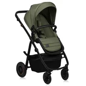 Lionelo Otroški voziček AMBER PLUS 2V1 2025 GREEN FOREST