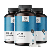 3x MSM 2000 mg – s vitaminom C, ukupno 1095 tableta