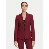 HUGO Suknjič Agonia-1 50539976 Temno rdeča Slim Fit