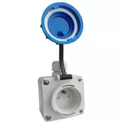 shumee Industrijska vtičnica 16A 230V hermetična nadometna vodoodporna IP68 4248