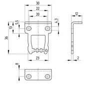 Schmersal Schmersalov aktuator pod kotom AZ 17/170-B5, (20888693)