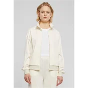 Womens retro running jacket cream