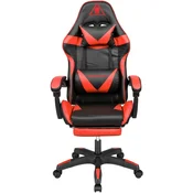 Igralni stol Kruger & Matz GX-150 črn/rdeč (5901890078818)