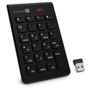 CONNECT IT CKB-0062-BK - Bežicna numericka tastatura 1xAAA crna