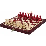 Šah Sunrise - Kings Chess Small, crveni