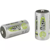 Ansmann Baby (C)-akumulator NiMH Ansmann maxE HR14 2500 mAh 1.2 V 2kosa