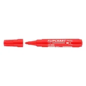 Marker za flipchart, 1-3 mm, stožčasta konica, ICO Artip 11 XXL, rdeč