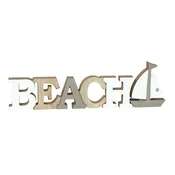 Rayher. Napis Beach, leseni, 40x11.5cm
