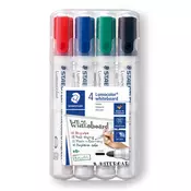 Staedtler marker Lumocolor Whiteboard, okrogla konica, 4/1 v Staedtler etuiju