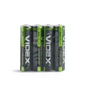 shumee 4 kosi komplet močnih alkalnih baterij Economy Film Videx AAA LR03 1,5 V 1200 mAh