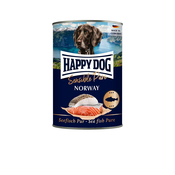 Happy Dog Sensible Pure Norway konzerva z lososom 24x400 gr
