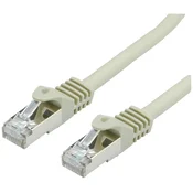 VALUE Value 21990852 RJ45 omrežni kabel\, Patch kabel CAT 6a S/FTP 2.00 m siva 1 kos, (20630657)