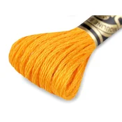 Vezeninska preja DMC Mouliné Spécial Cotton - oranžno-rumena