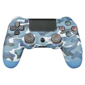 GEMBIRD JPD-Wireless-Thrillershock PC/PS4 CAMO BLUE Bezicni gamepad sa dvostrukom vibracijom v2
