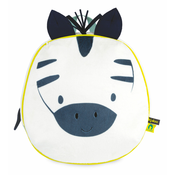 Ruksak Zebra My Cuddle Backpack Home Kaloo s patentnim zatvaračem 26*25 cm za djecu od 2 godine