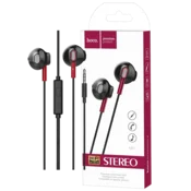 hoco. Slušalke z mikrofonom, 3.5 mm, dolžina kabla 1.2 met, črne - M57 Sky sound, Black