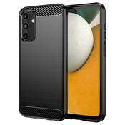 TPU gel ovitek Brushed Carbon za Samsung Galaxy A15 - črn