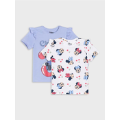 Sinsay - Pamuk majice sa printom Minnie Mouse - bledoplavo