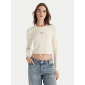 HUGO Bluza Duspark 50550132 Bež Slim Fit
