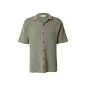 DAN FOX APPAREL Pletena jopa Gustav zelena