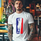 Camiseta Majica sa štampanim printom Cam 471, Muška, Bela