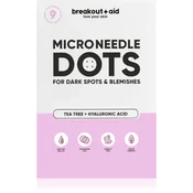 Breakout + aid Obliži z mikroiglicami za temne lise po aknah Micro Needle Dots 9 kos