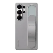 Samsung S25 Ultra SAMSUNG silikonska futrola za telefon, mat, s postoljem, svijetlosiva EF-GS938CJEGWW