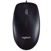 LOGITECH LOGITECH M100R ČRNA ŽIČNA PISARNIŠKA MIŠKA USB 1000 DPI, (21956894)