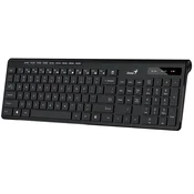 Genius Slimstar 7230 bežicna tipkovnica crna