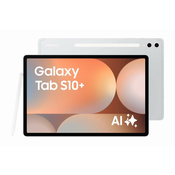 Tablični računalnik SAMSUNG GALAXY TAB S10+ WIFI 8/256GB-Srebrna (SM-X820NZSREUE) - (Na voljo 30.09.24)