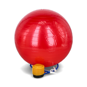 Lopta za jogu 65cm crvena