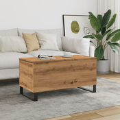 Stol za kavu Artisan hrast 90x44,5x45 cm izradeno drvo