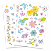 Otroške tetovaže Djeco Flowers