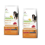 Natural Trainer Sensitive No Gluten Adult Medium/Maxi - ovca 2 x 12 kg