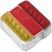 LAS Zadnje luči za prikolico LAS LED  rdeča,oranžna,bela   12 V