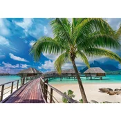 Trefl Puzzle UFT Wanderlust: Paradise Beach in Bora-Bora 1000 kosov