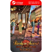 Broken Sword Shadow of the Templars Reforged - Steam koda brez škatlice (WINDOWS PC | STEAM DECK)