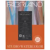 Blok Studio Watercolour 20,3x25,4cm 20L 200g (hot pressed/grana satinata) Fabriano 19202001