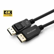 MicroConnect Kabel 4K Display Port 1.2, 0.5m 4K60Hz, 21,6Gbps