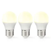 Nedis LED-svetilka E27 | G45 | 4,9 W | 470 lm | 2700 K | Varm Vit | Retrostil | Matt | 3 st.
