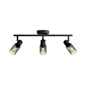 PALMS STROPNI/ZIDNI REFLEKTOR CRNI 3X25W 8720169299313