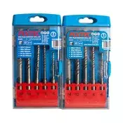 Fixtec Set SDS+ burgija za udarnu bušilicu, 6-14mm, Sa kutijom, 5 komada