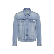Calvin Klein Jeans Prehodna jakna CLASSIC moder denim