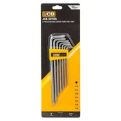 JCB Set DUGIH TORX KLJUCEVA EXTRA 7 KOMADA T10-T40 tip L Cr-V