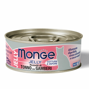 Monge | Jelly s tuno in kozicami 80g